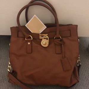 MICHAEL KORS BAG COGNAC and dust bag included